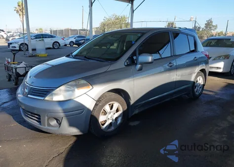 2007 Nissan Versa 1.8Sl z USA, uszkodzony, nr VIN 3N1BC13EX7L455094